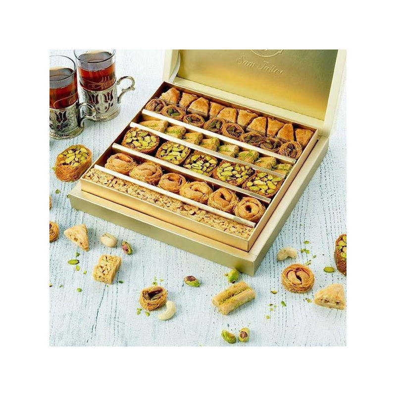 Baklava Mixte - Coffret de Luxe - Zaitoune 400g