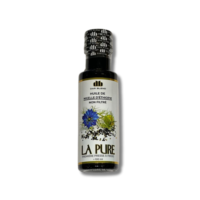 Huile de Nigelle - Ethiopie - Pressée à Froid - NON filtrée - 100 ml - Dar Blend