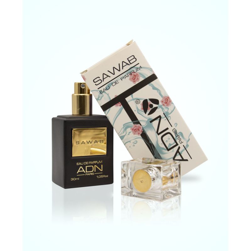 SAWAB Eau de Parfum par ADN Paris - Flacon Spray 30 ml - l'Art de la Parfumerie Française