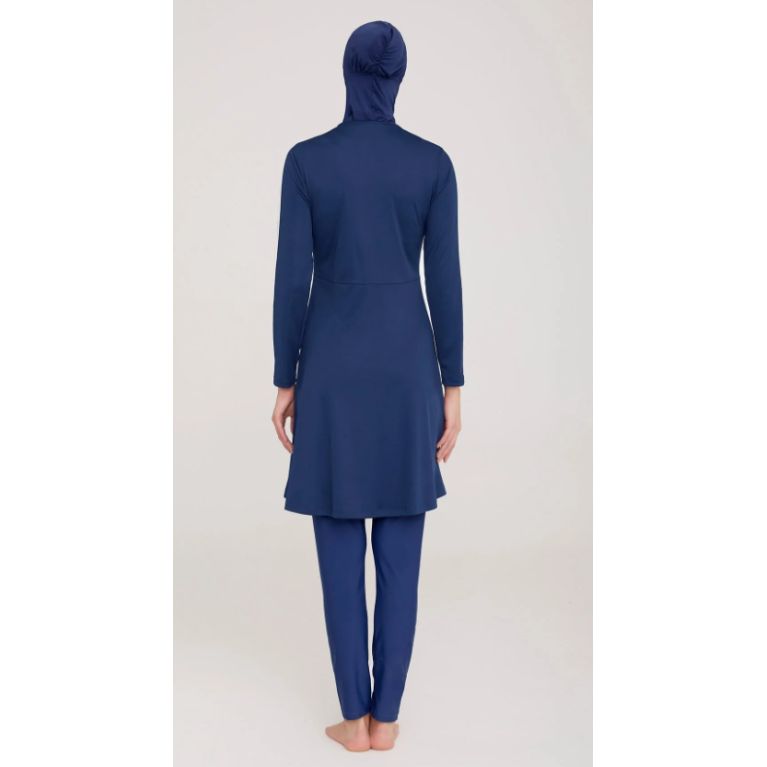 Burkini Hijab 2 Pièces - Navy Blue - Rozamay