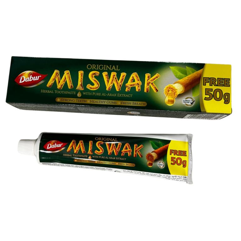 Dentifrice MISWAK 120g + 50g gratuit - Laboratoire Dabur