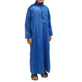 Qamis garçon Bleu Roi : taille Bébé à adolescent (0-13 ans) - Soundouss