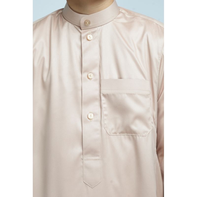 Qamis garçon Beige : taille bébé à adolescent (0-13 ans) - Soundouss