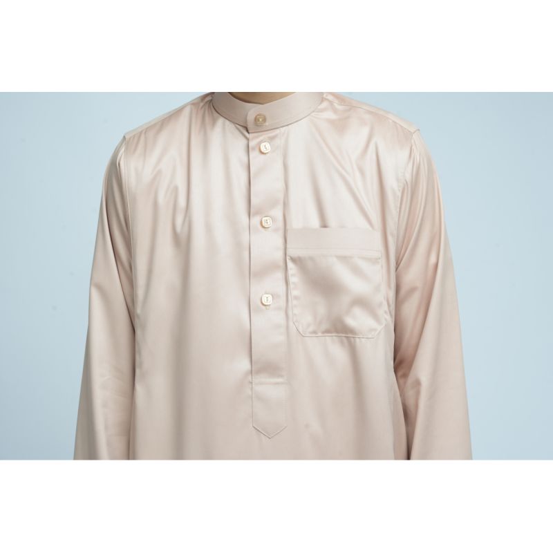 Qamis garçon Beige : taille bébé à adolescent (0-13 ans) - Soundouss