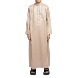 Qamis garçon Beige : taille bébé à adolescent (0-13 ans) - Soundouss