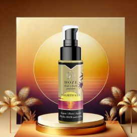 Soin pour barbe 100% naturelles : argan, ricin et jojoba - Nightfall-D'OZE