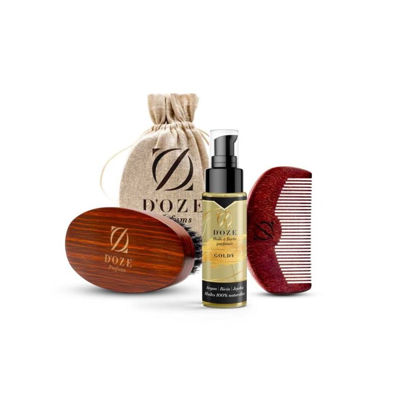 copy ofcopy ofCoffret soin barbe : Kitaccélérateur de Pousse - Huiles 100% Naturelles- DOZE