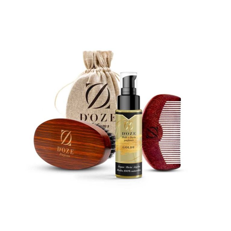 copy ofcopy ofCoffret soin barbe : Kitaccélérateur de Pousse - Huiles 100% Naturelles- DOZE