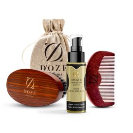 Coffret soin barbe :Huiles Oud Subliminal 100% Naturelles - DOZE