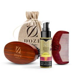 Coffret soin barbe :Huiles Nightfall 100% Naturelles - DOZE