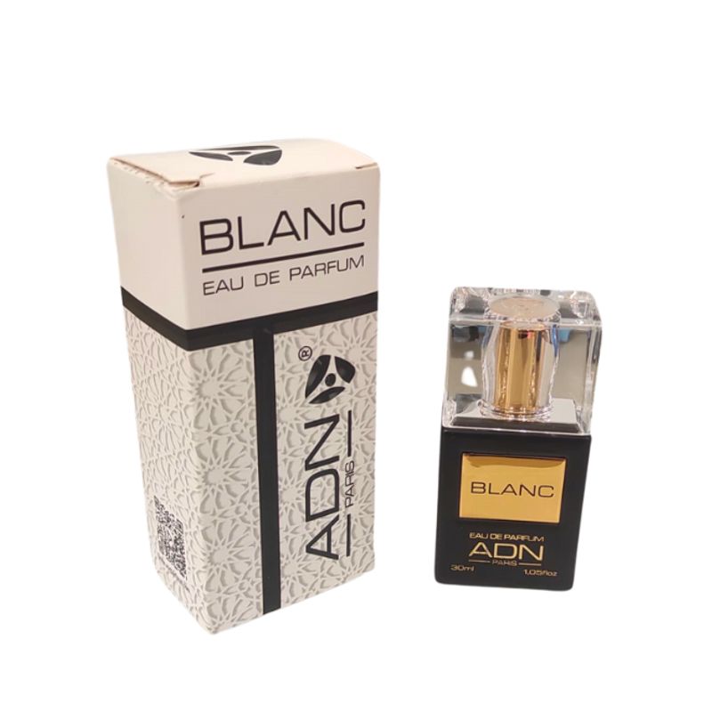 BLANC Eau de Parfum par ADN Paris - Flacon Spray 30 ml - l'Art de la Parfumerie Française