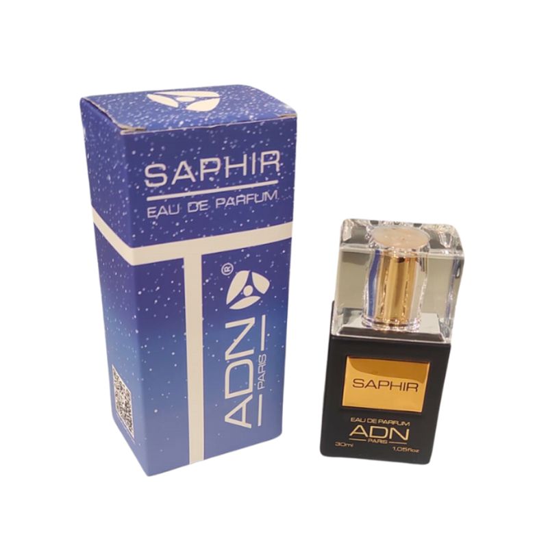 SAPHIR Eau de Parfum par ADN Paris - Flacon Spray 30 ml - l'Art de la Parfumerie Française