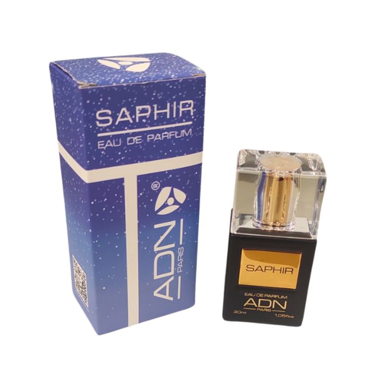 SAPHIR Eau de Parfum par ADN Paris - Flacon Spray 30 ml - l'Art de la Parfumerie Française