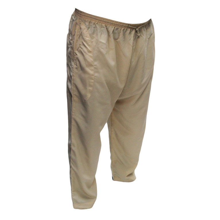 Qamis Pakistanais Beige Crème - Col et Bouton au Manche avec Pantalon Coupe Droite - Afaq - 4239