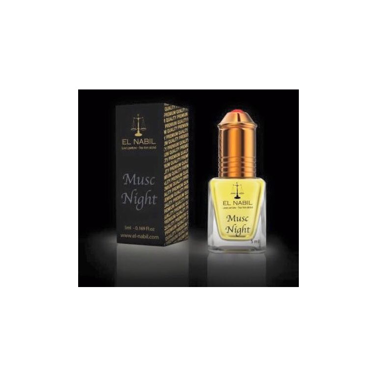 Musc Night 5 ml - Saudi Perfumes - Sans Alcool - El Nabil